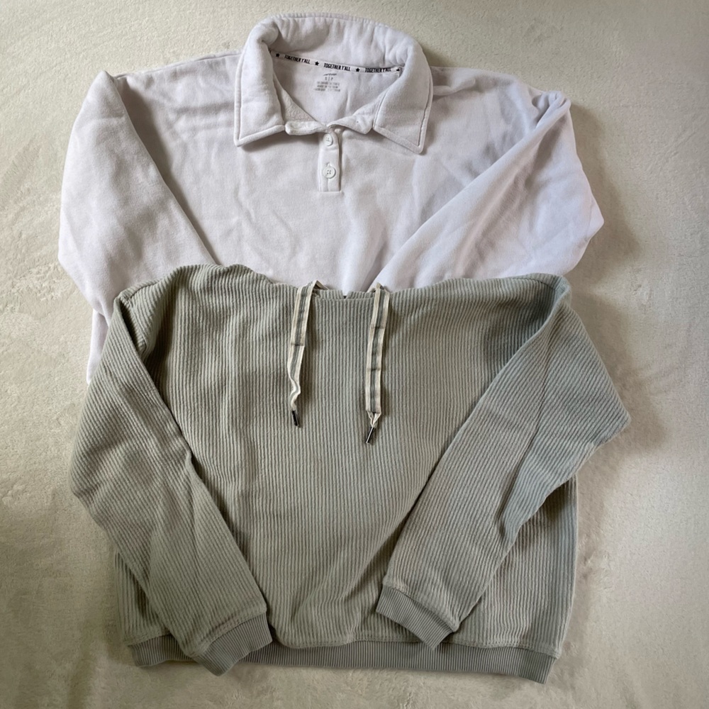 Aerie crop hoodies